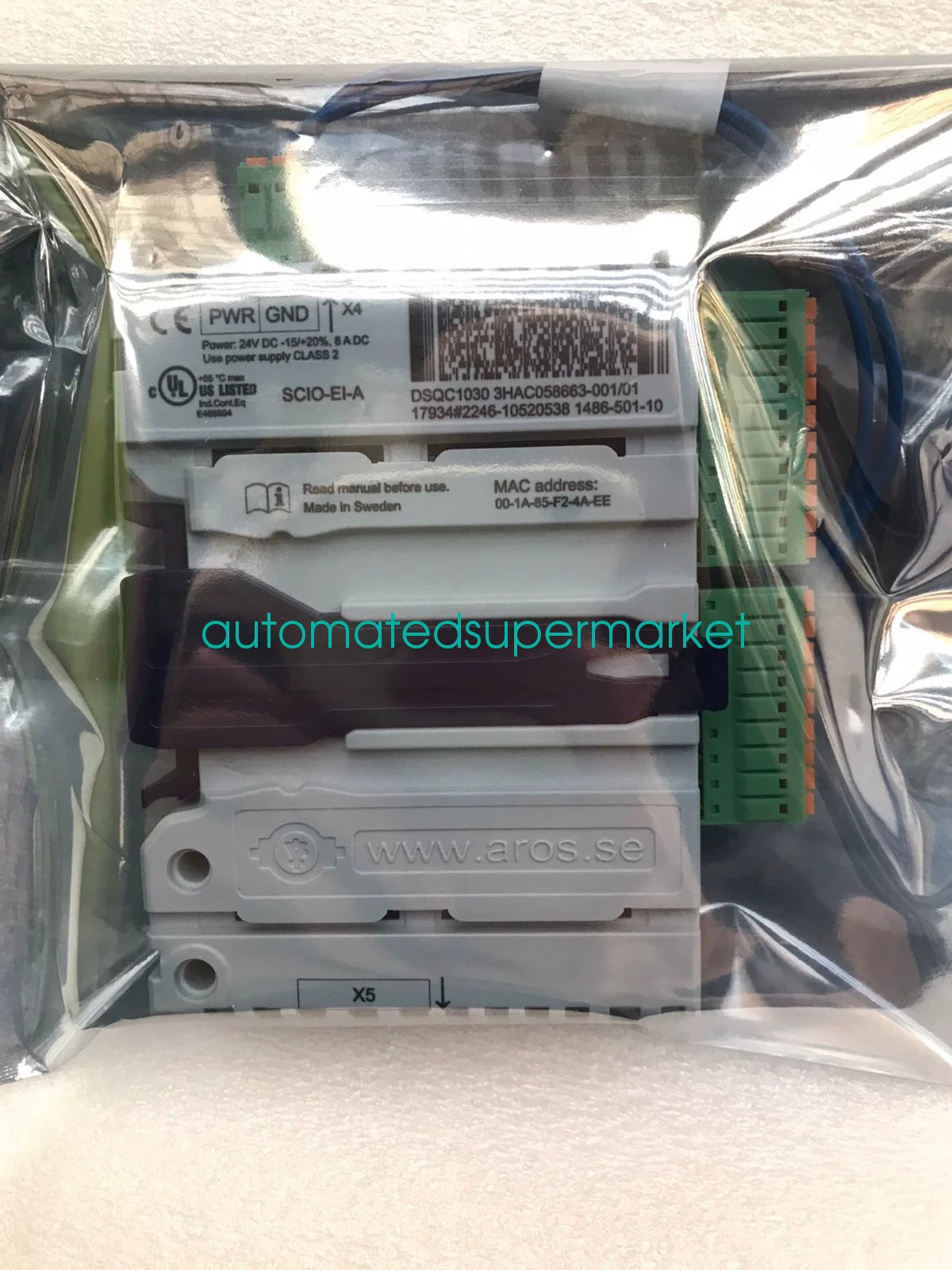 1PCS New ABB Robot I/O module DSQC1030 3HAC058663-001 /01 Shipping by DHL/FedEX
