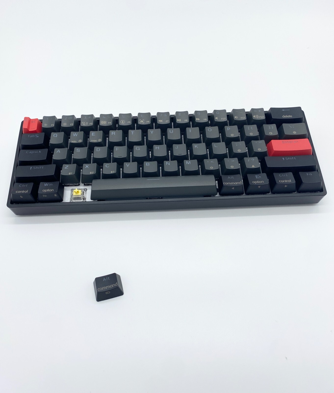60 Keyboard SK61S Wireless Mechanical Keyboard Gaming (Optical Yellow)