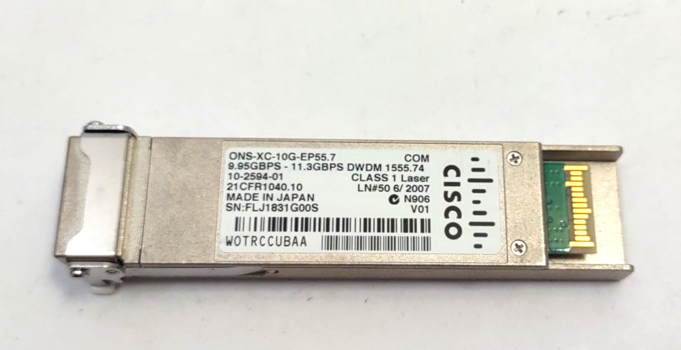Cisco ONS-XC-10G-EP55.7 Transceiver 10-2594-01