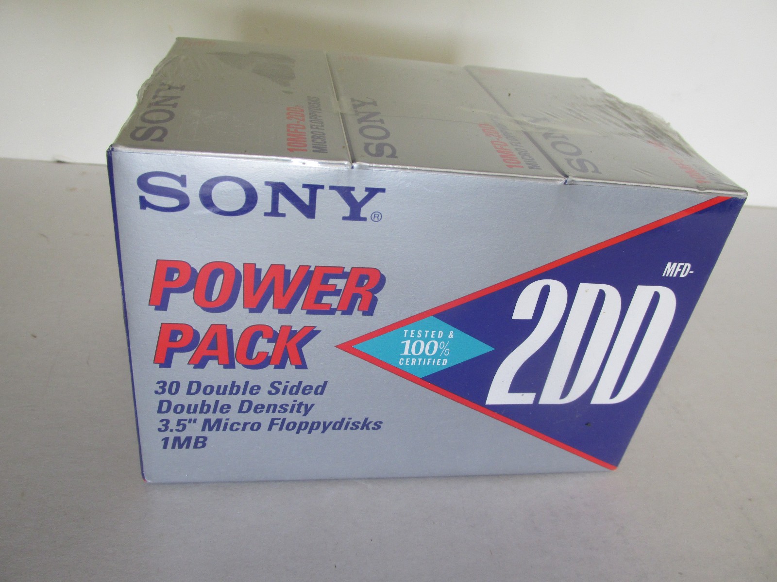Sony 2DD Micro 3.5" Floppy Disks, 1MB ea, 30 Disks, Double Sided & Density, New
