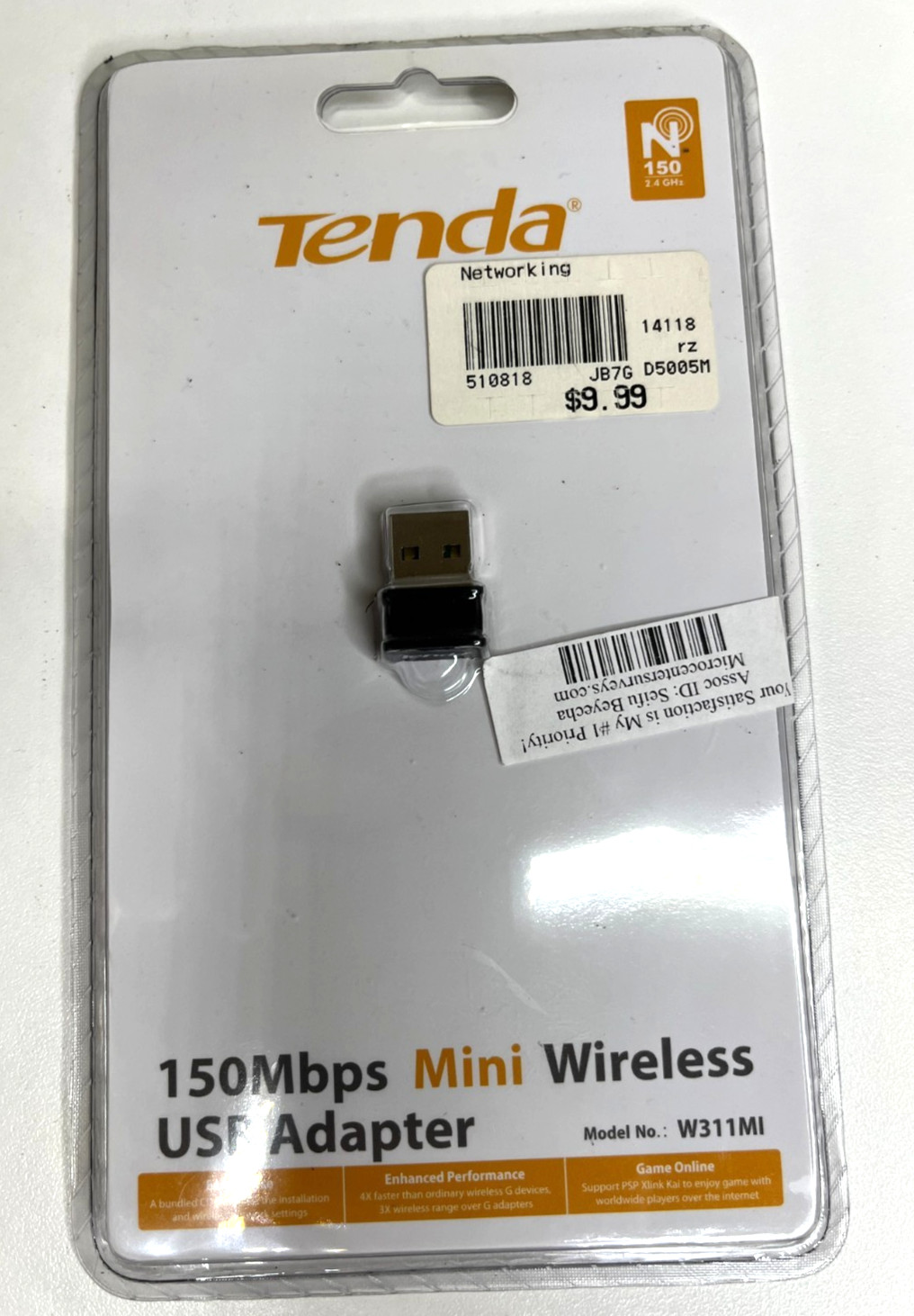tenda 150mbps mini wireless usb adapter