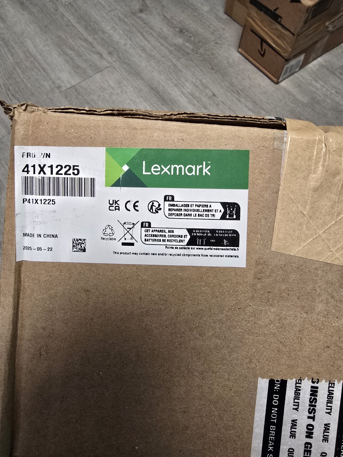 Lexmark 41X1225 Standard Yield Maintenance Kit Cartridge