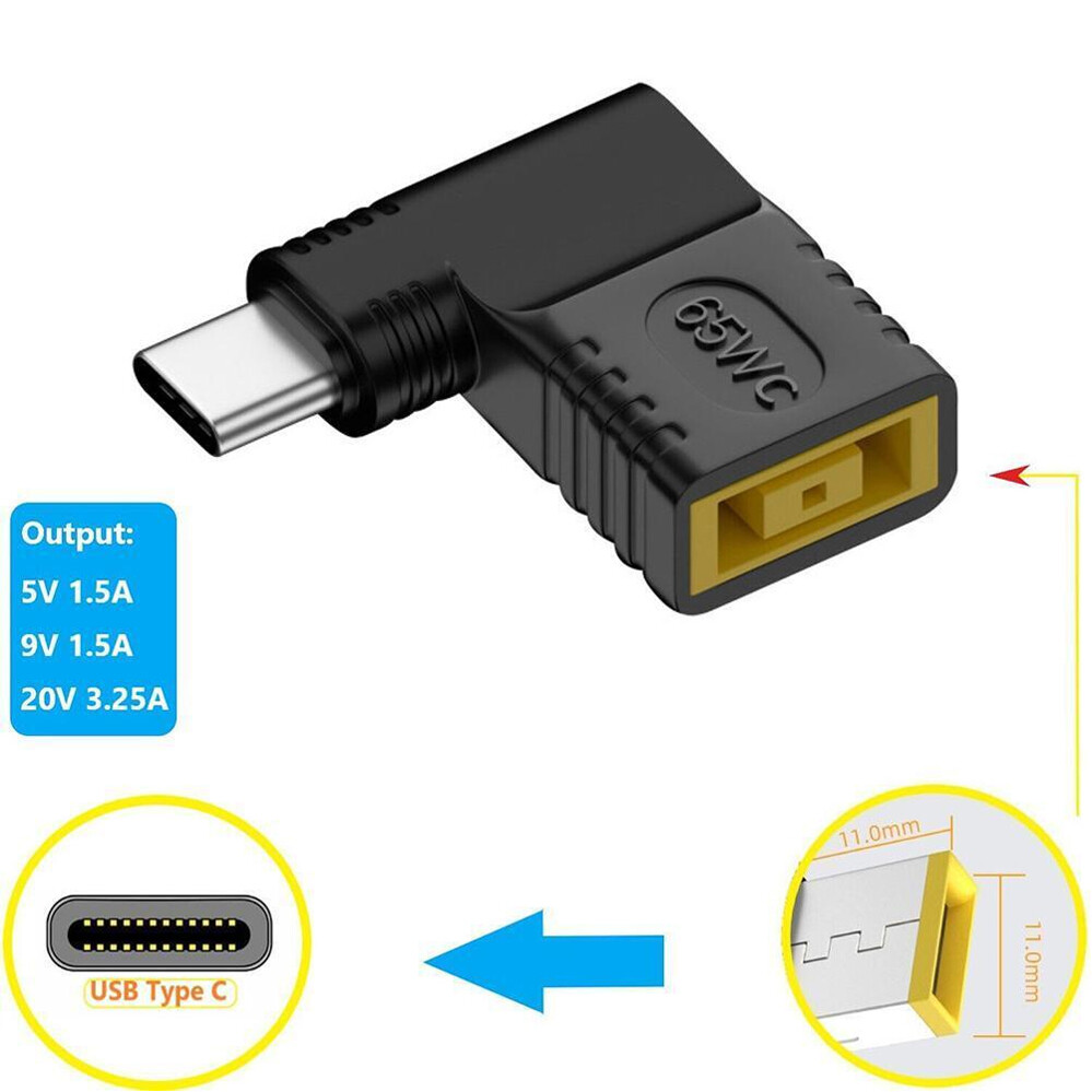 5/10/15 x Laptop Charger Converter TO USB Type C PD Power Charging Cable Adapter