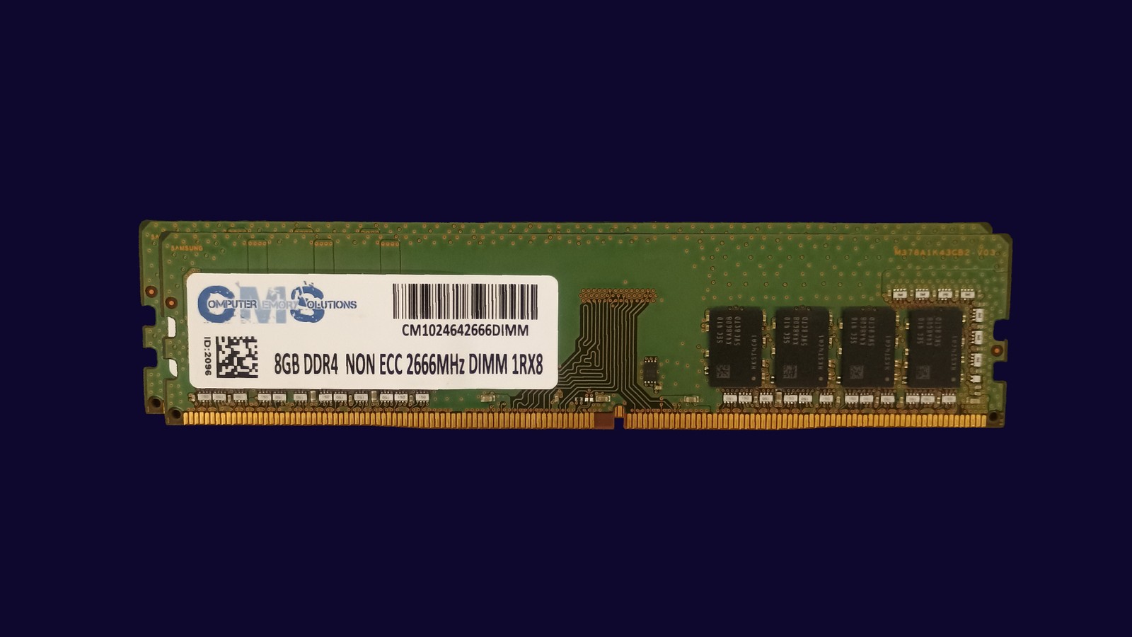 16GB (2X8GB Mem Ram For ASRock  H310M-HDV/M.2, H310M-ITX/ac X370M-HDV by CMS d22