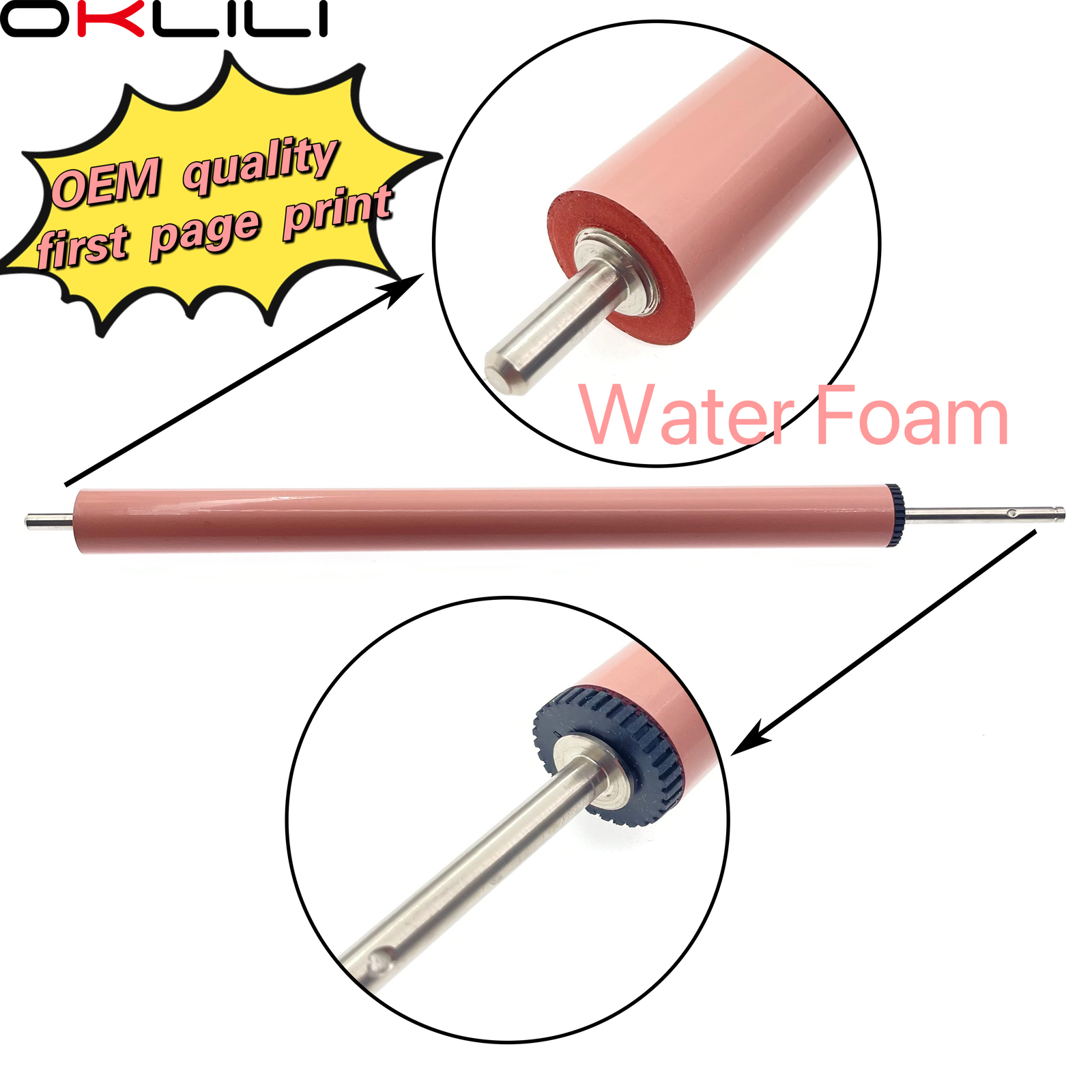 1PC X OEM Fuser Lower Pressure Roller for HP M377 M477 M452 M454 M455 M479 M480