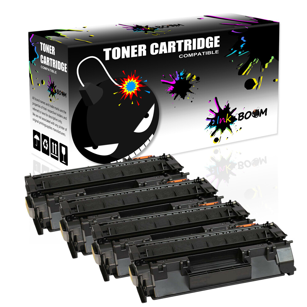 4 Black Toner Cartridges replace for HP Q5949A 49A LaserJet MFP 1320 1320N