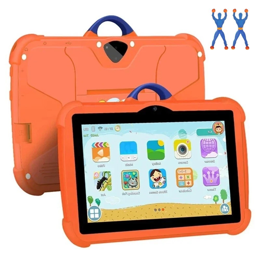 Kids Tablet 7 Inch, Android, 4GB+64GB Storage, Bundle, WIFI, Free Case