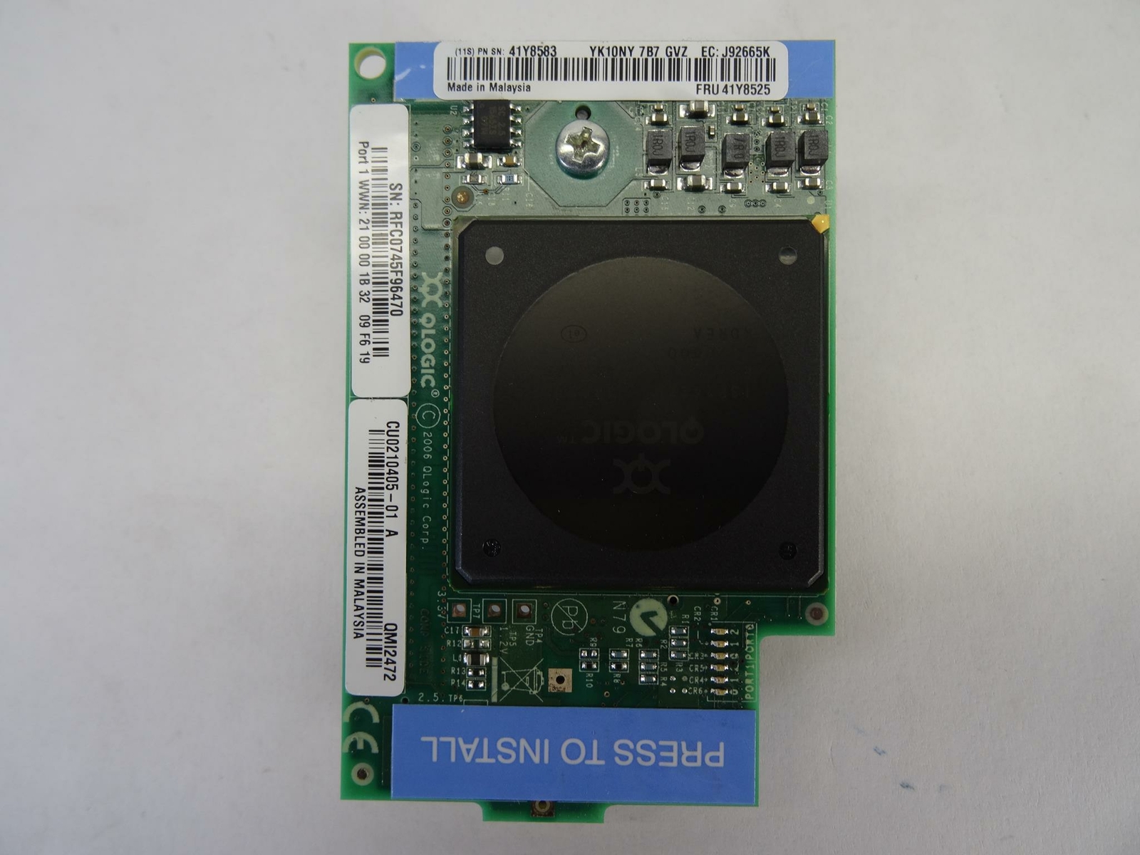IBM 41Y8525 QLOGIC 4GB FIBER HBA EXPANSION