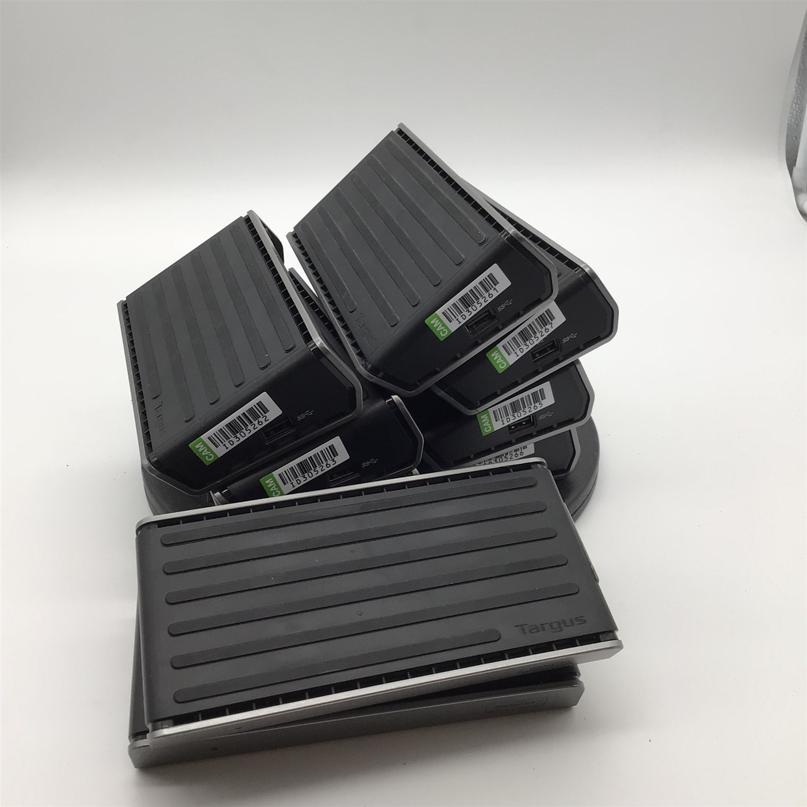 Lot of 9 Targus DOCK180/DOCK180-C Docking Stations