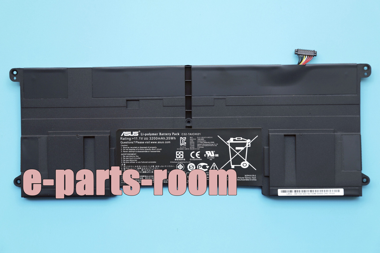 Genuine C32-TAICHI21 Battery for ASUS Taichi 21 21-CW001H 21-DH71 Ultrabook