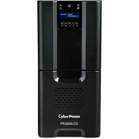 Cyberpower Pr3000lcd Ups System, Line Interactive, Out: 120 V Ac In: 120 V Ac