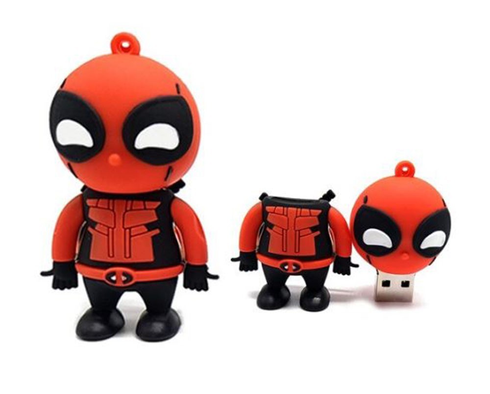 2.0 3.0 16gb 32gb 64gb 128gb Deadpool Super Hero USB Flash Thumb Drive USA Ship