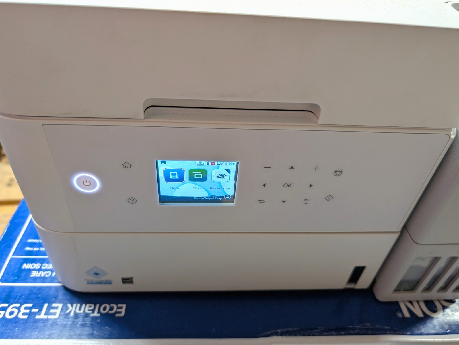 Epson EcoTank ET-3958 Wireless Color Printer Scan Copy Tested Working Ships Free