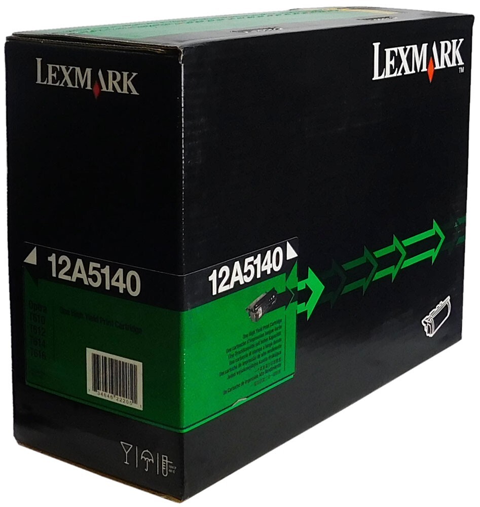 Lexmark T12A5140 Black Toner Cartridge Grade A Box