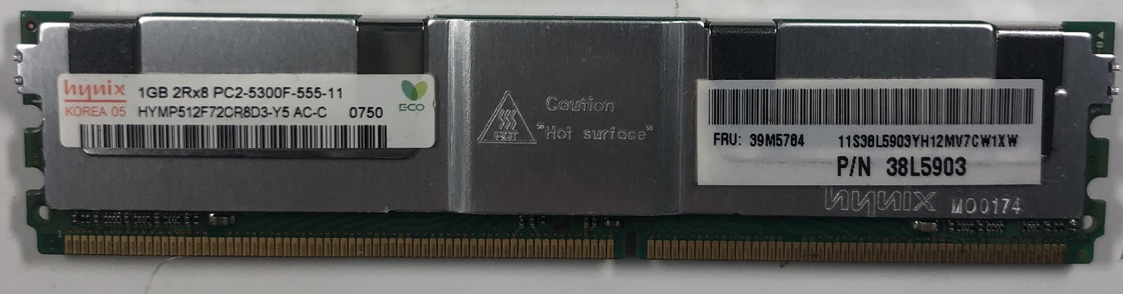 Hynix HYMP512F72CP8D3-Y5 1GB DDR2 Server RAM Memory