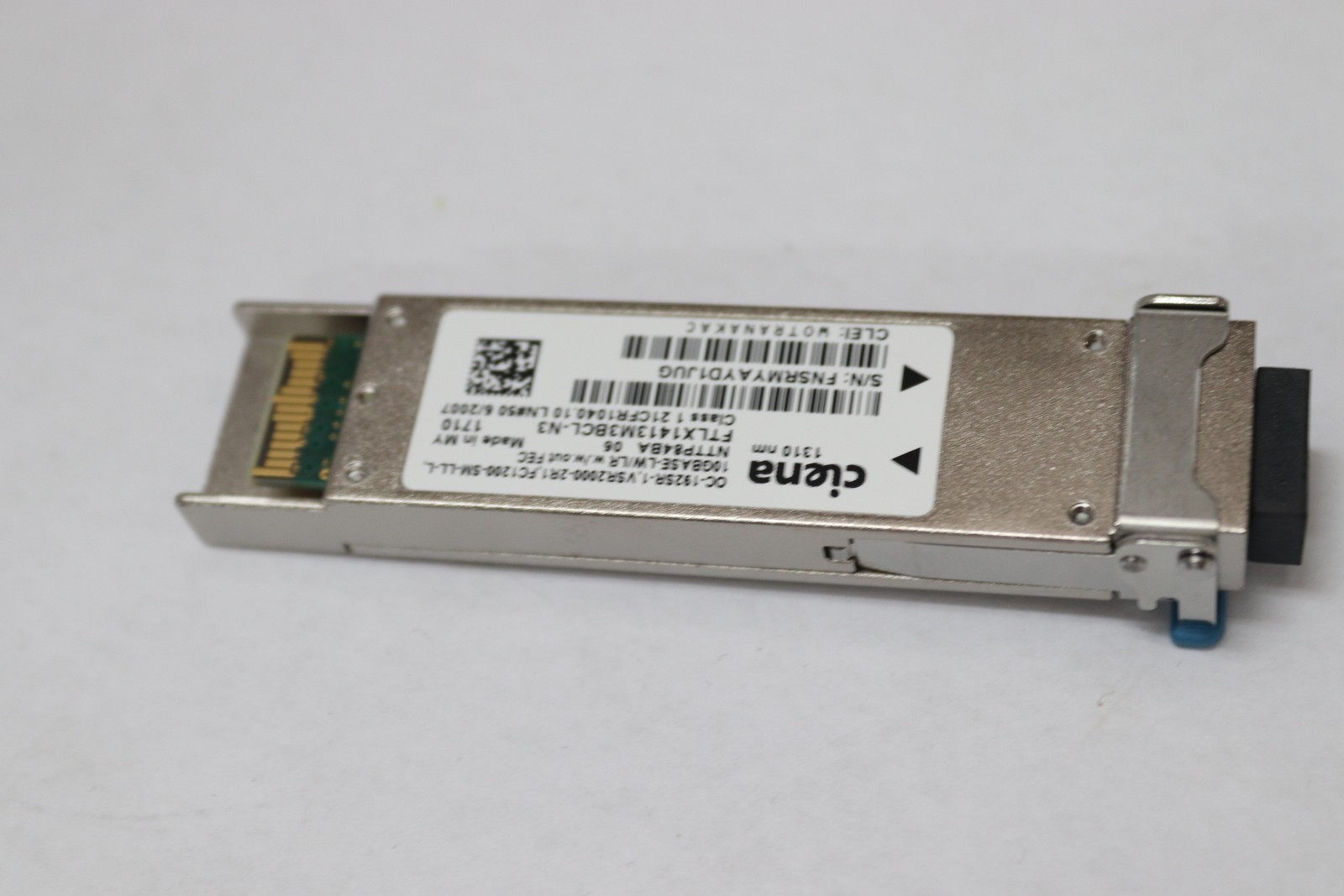 Ciena Transceiver OC-192SR-1 10GBASE-LW/LR NTTP84BA 006