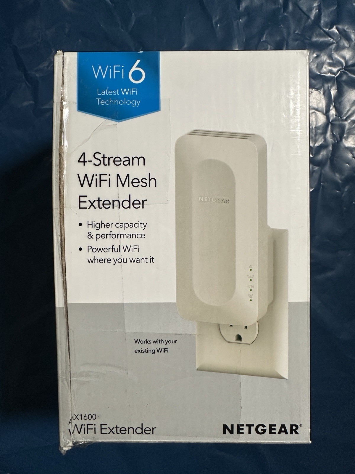 NETGEAR WiFi 6 Mesh Range Extender (EAX11) - Add up to 1,200 sq. ft.,15 Devices