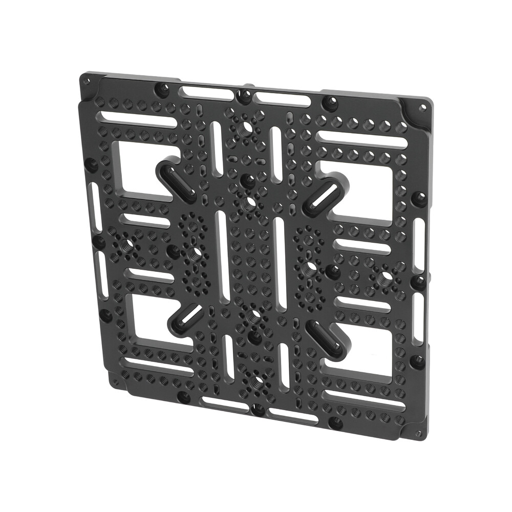 Monitor Wall Mount Bracket w/75mm to 200mm VESA Hole& ARRI 3/8"Anti-Twist Thread