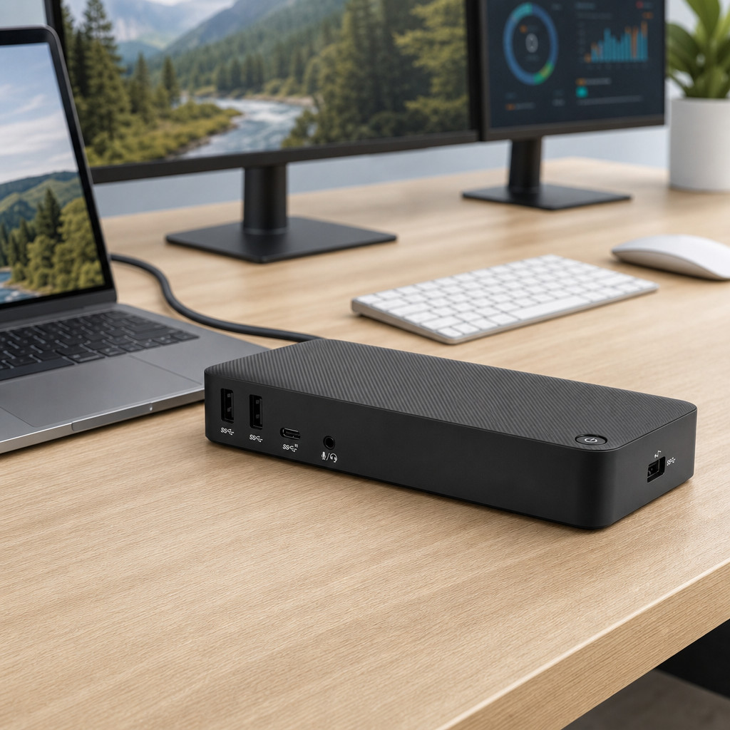 Targus DOCK430USZ USB-C Docking Station 85W DisplayPort HDMI Ethernet Ports