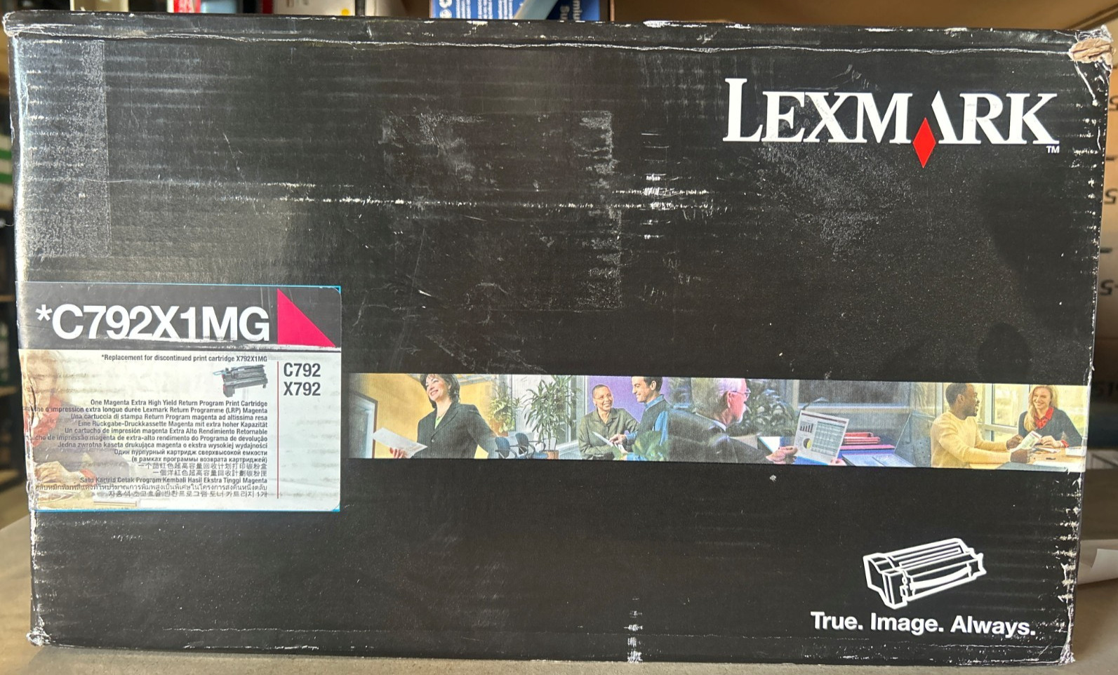 Genuine Lexmark C792X1MG High Yield Magenta Toner for C792