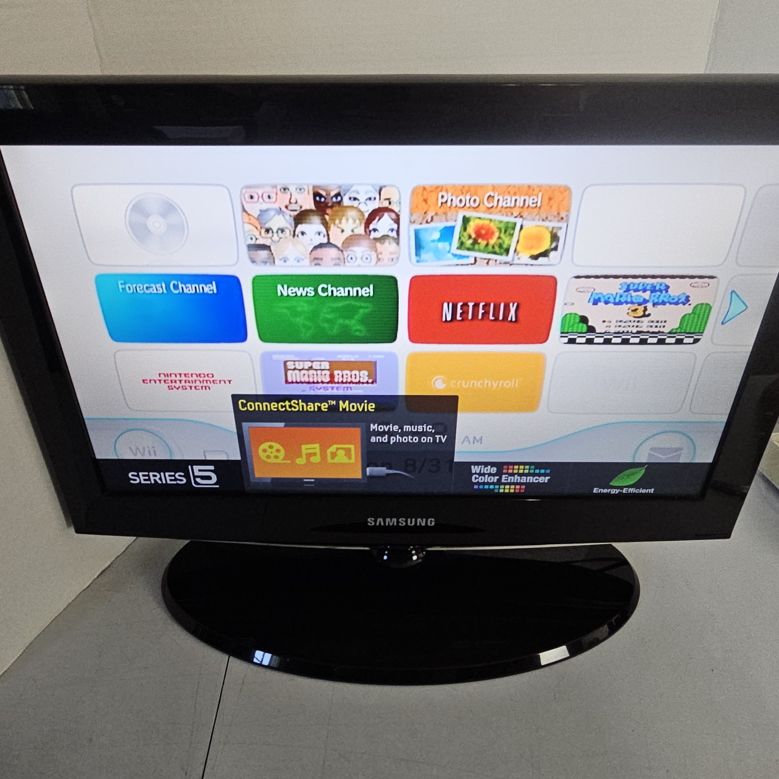 Samsung LN22C500B2F 22" 1080p HD LCD TV Monitor Built In Speakers Tested