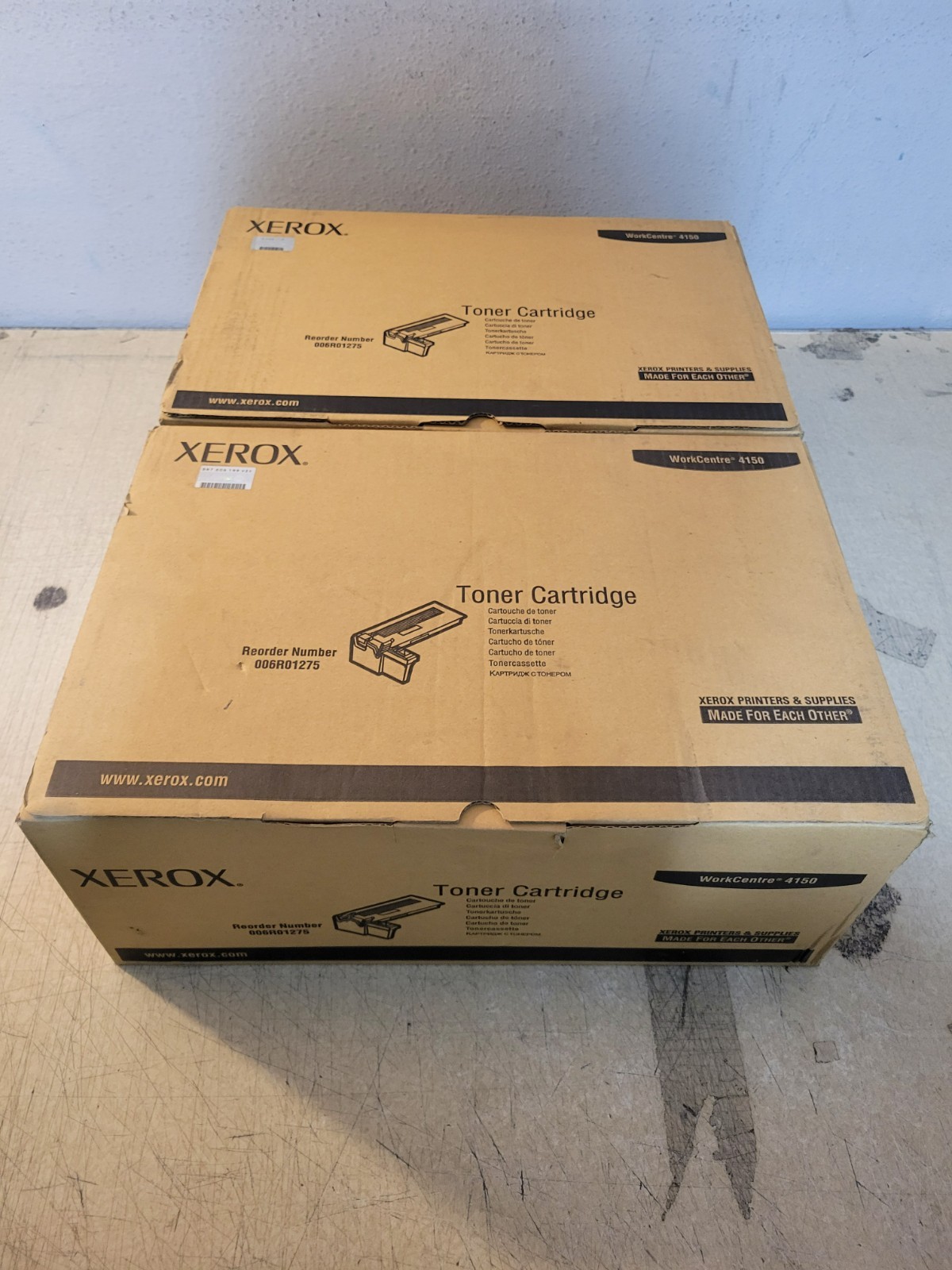 Xerox 006R01275 Black Hi Yield Toner Cartridge Lot Of 2 Genuine New Sealed