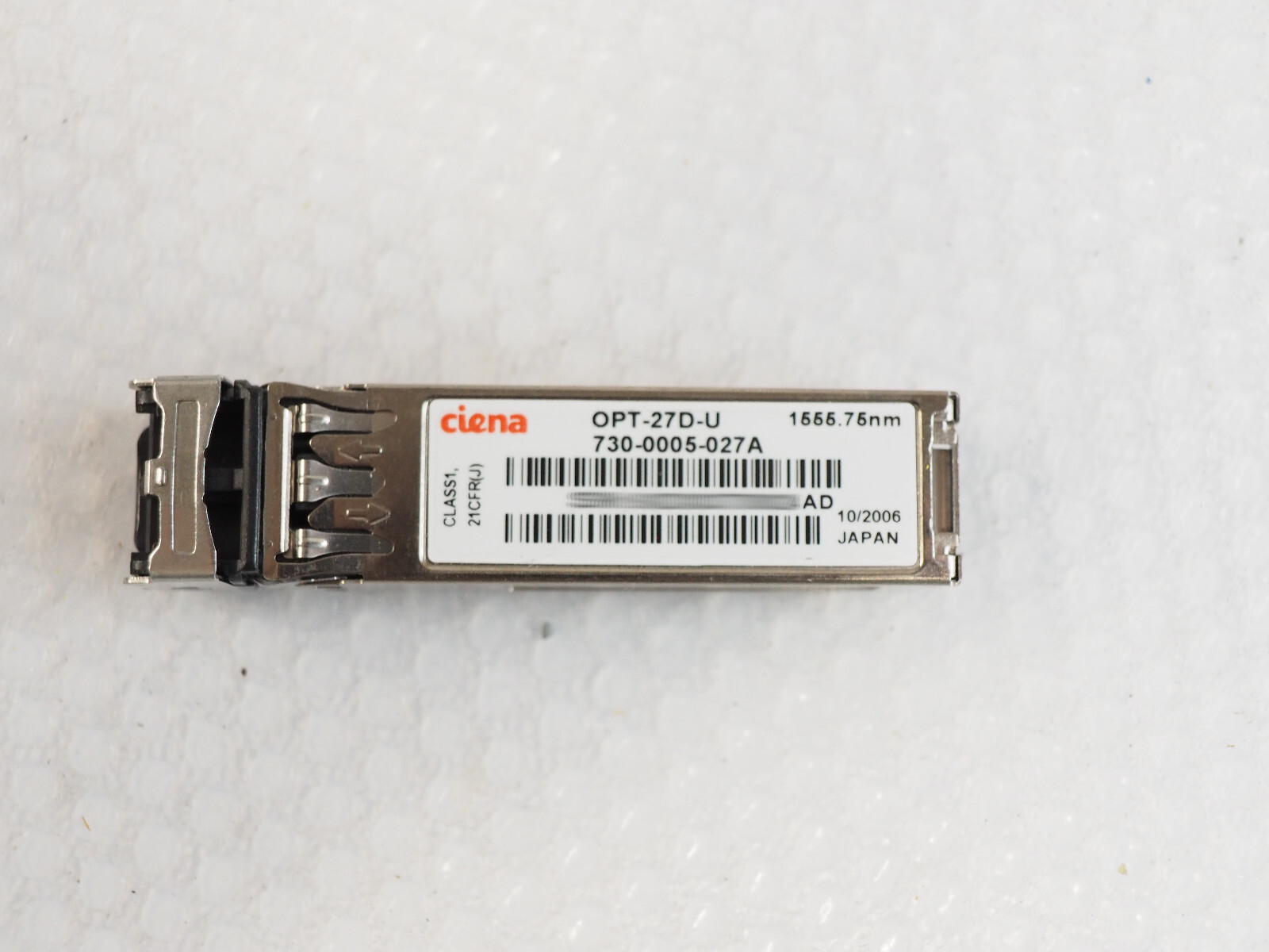 CIENA 730-0005-027A 1555.75nm WMUIACCBAA OPT-27D-U Transceiver Module