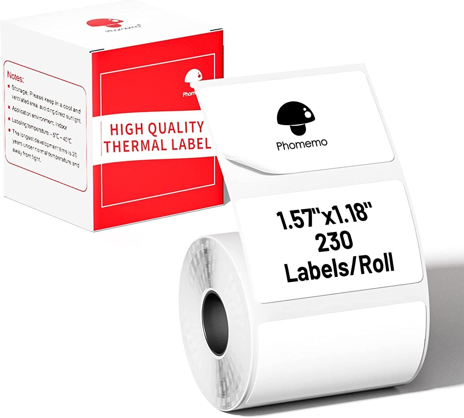 Self-Adhesive Label Sticker Paper for Phomemo M110 Bluetooth Pocket Printer lot