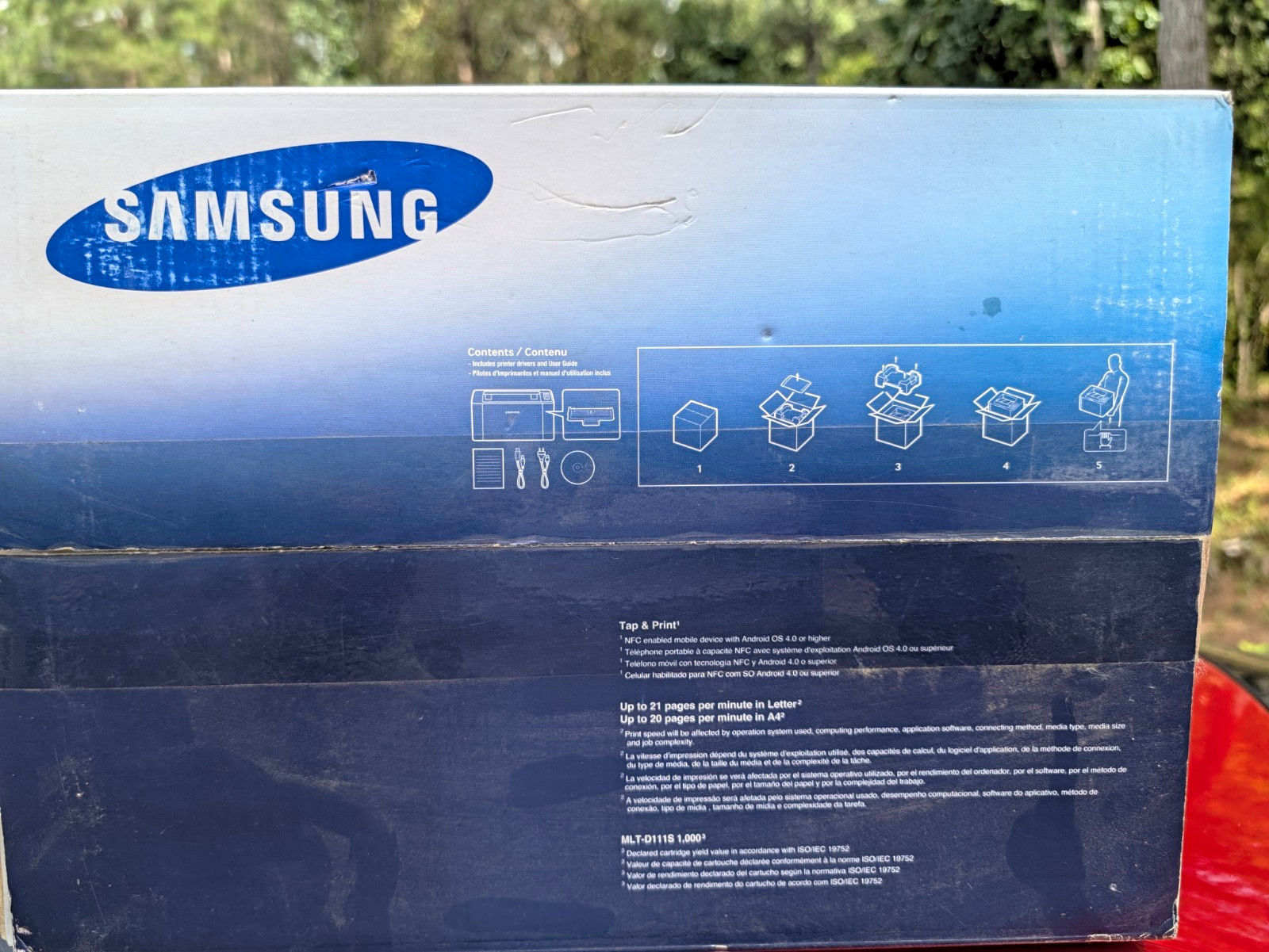 Samsung Xpress M2020W Laser Monochrome Wi-Fi Printer 21ppm 1200x1200 A4
