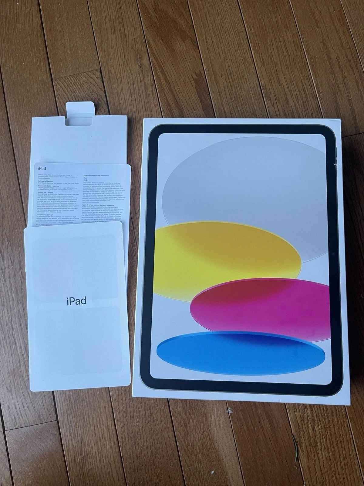 Apple iPad A3354 11-inch (A16) Silver 128GB, EMPTY BOX ONLY