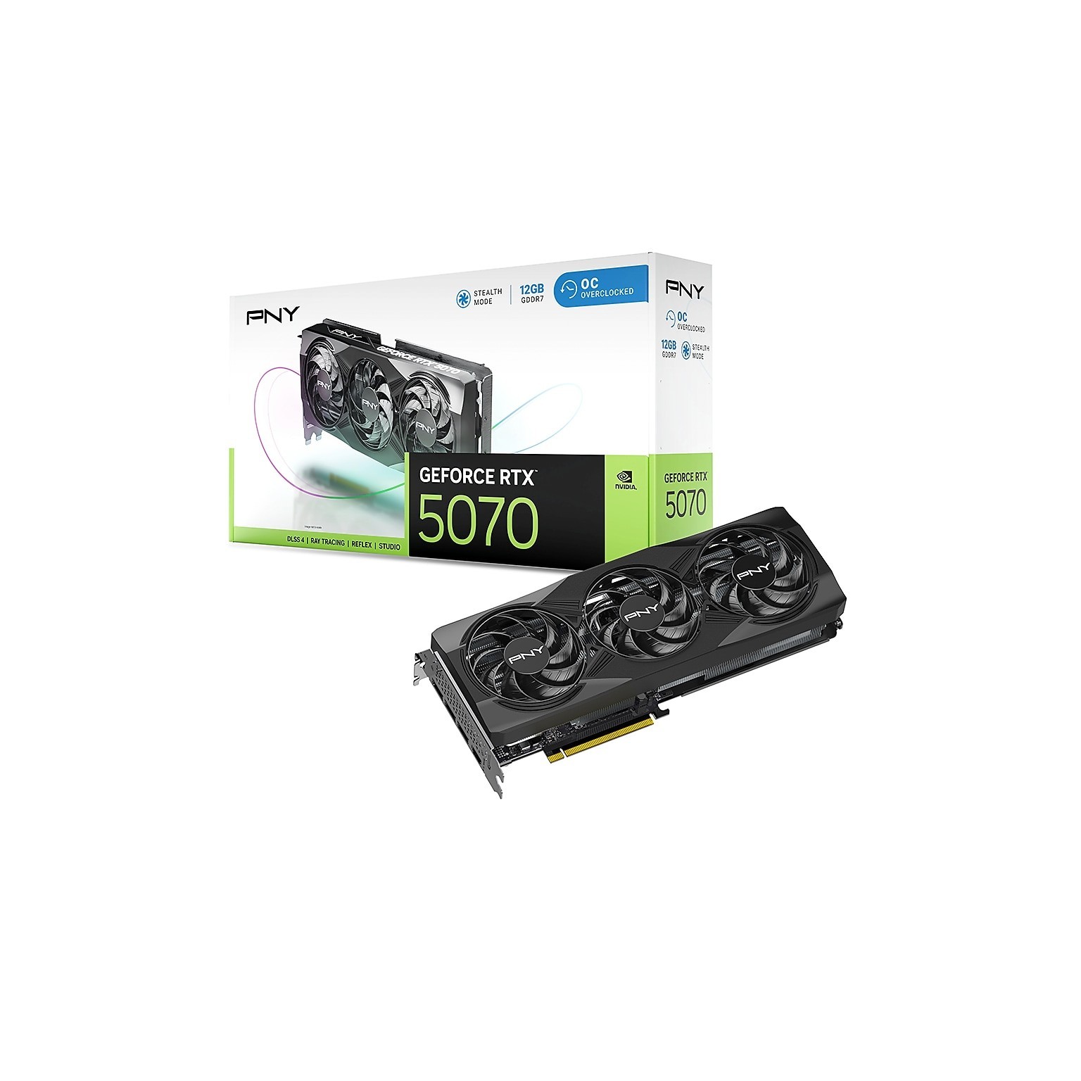 🔥New PNY GeForce RTX 5070 OC 12GB GDDR7 Gaming Graphics Card