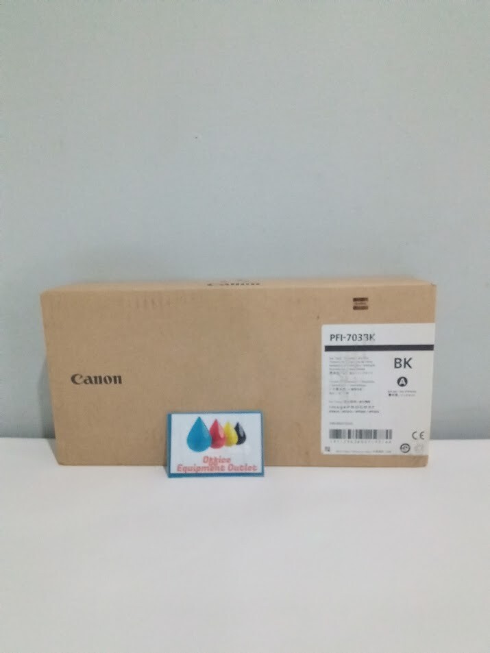 Canon PFI-703BK Black Ink Cartridge 2963B001 Exp 2015/01
