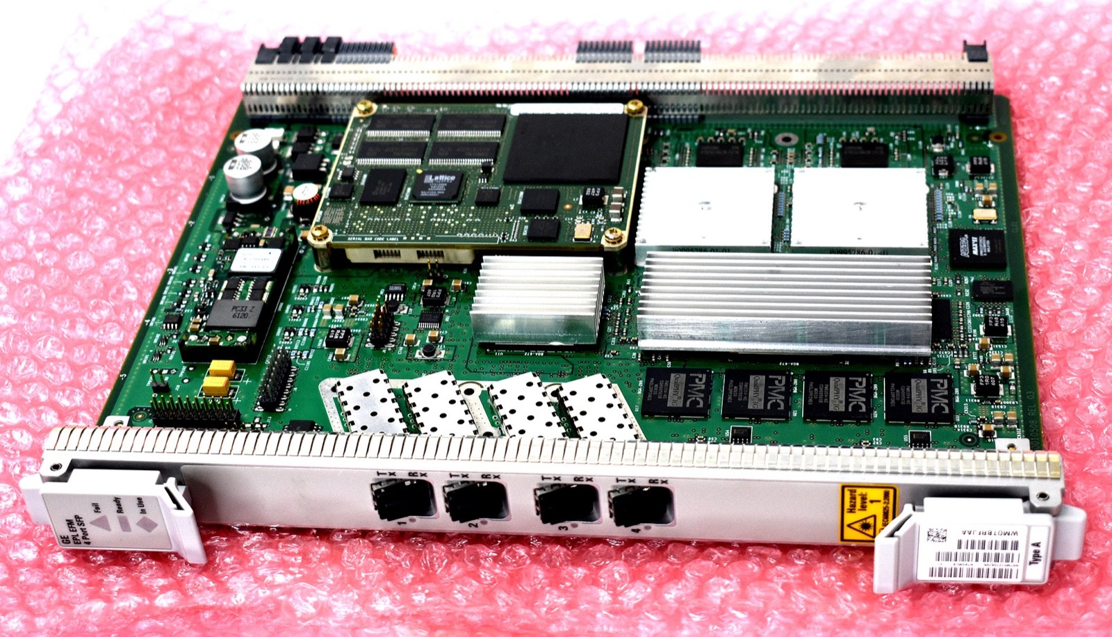 Ciena NTK535LB – OME 6500 4x Gig Ethernet 4-Port Card WMOTBRFJAA New