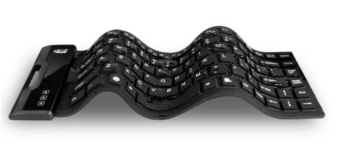 Adesso Antimicrobial Waterproof Flex Keyboard (Mini Size) (AKB212UB)
