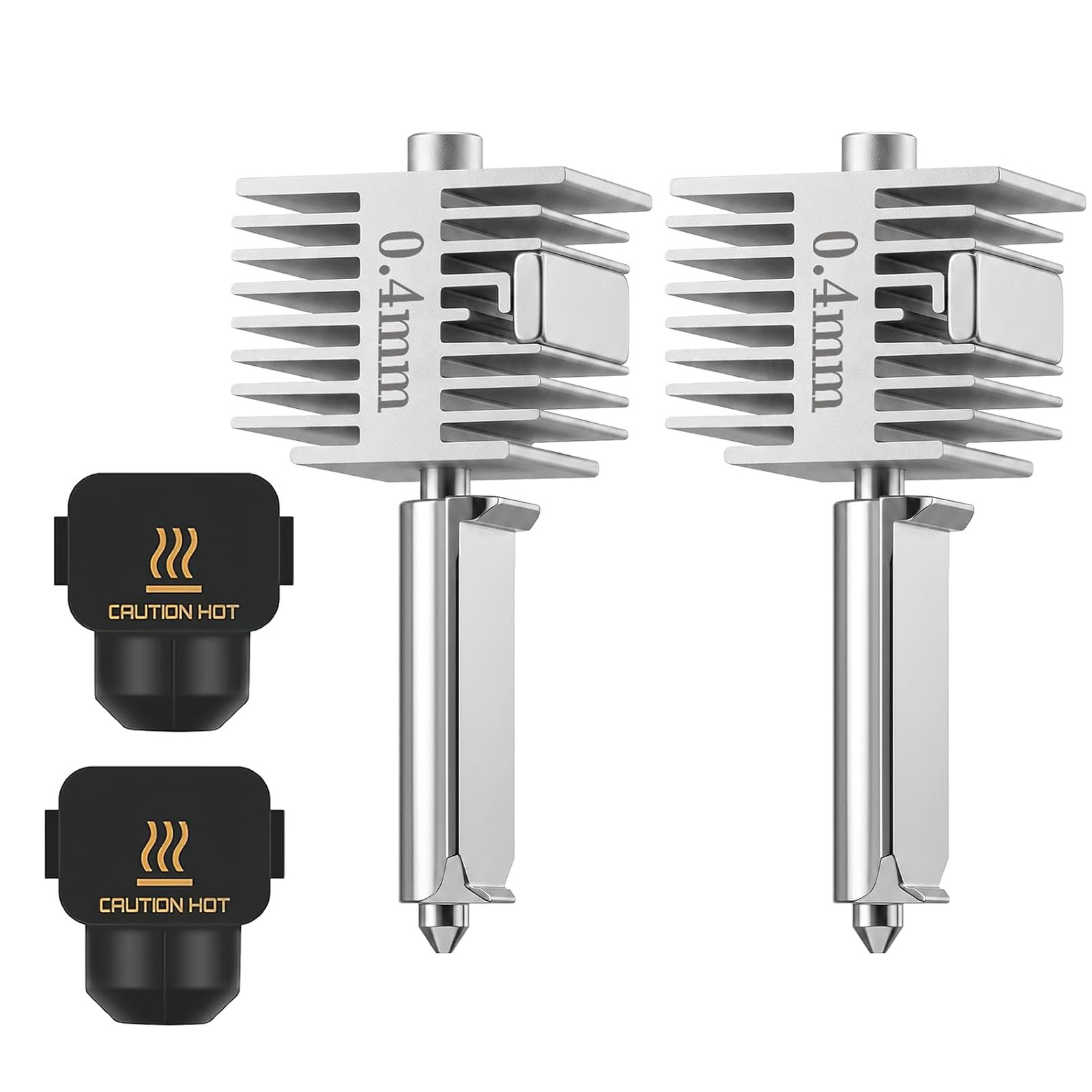 2.0 Upgrade A1/A1 Mini/A2L Hotend 0.4mm Stainless Steel Nozzle Fast Speed&High