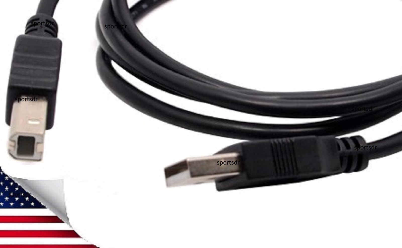 LONG USB PC Sync Cord Cable Plug to Maxtor 3200 Data Storage External Hard Drive