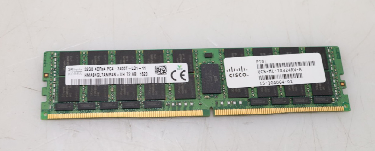 32GB SK Hynix HMA84GL7AMR4N-UH PC4-2400T DDR4 RDIMM Server Memory