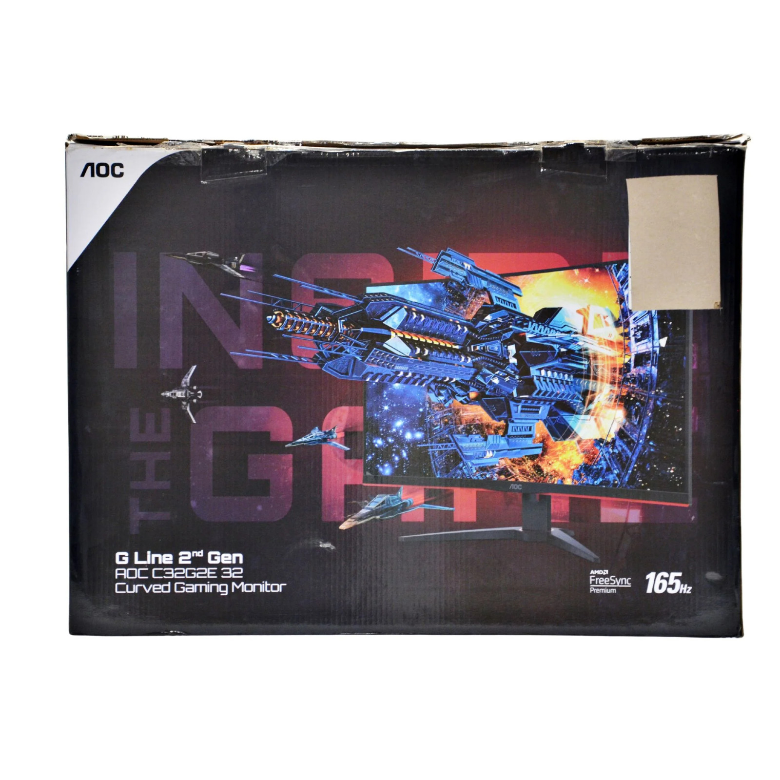 NEW - G Line 2nd Gen AOC C32G2E 32 Curved Gaming Monitor
