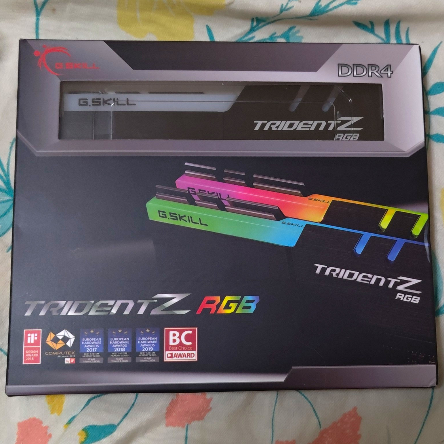 G.SKILL Trident Z RGB DDR4 Desktop RAM Memory w/ RGB Lights 32GB