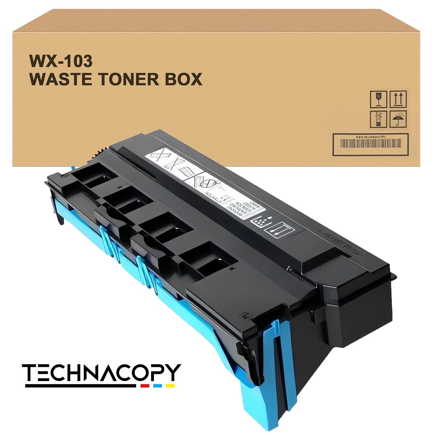 WX-103 WX103 A4NNYW1 WASTE TONER BOX - BIZHUB 284 558 224 458 454 308 368 364