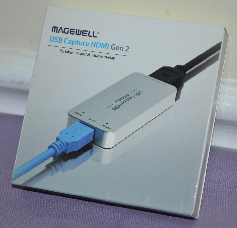 Magewell USB Capture HDMI Gen 2 USB 3.0 HD Video Capture Dongle Model 32060--New