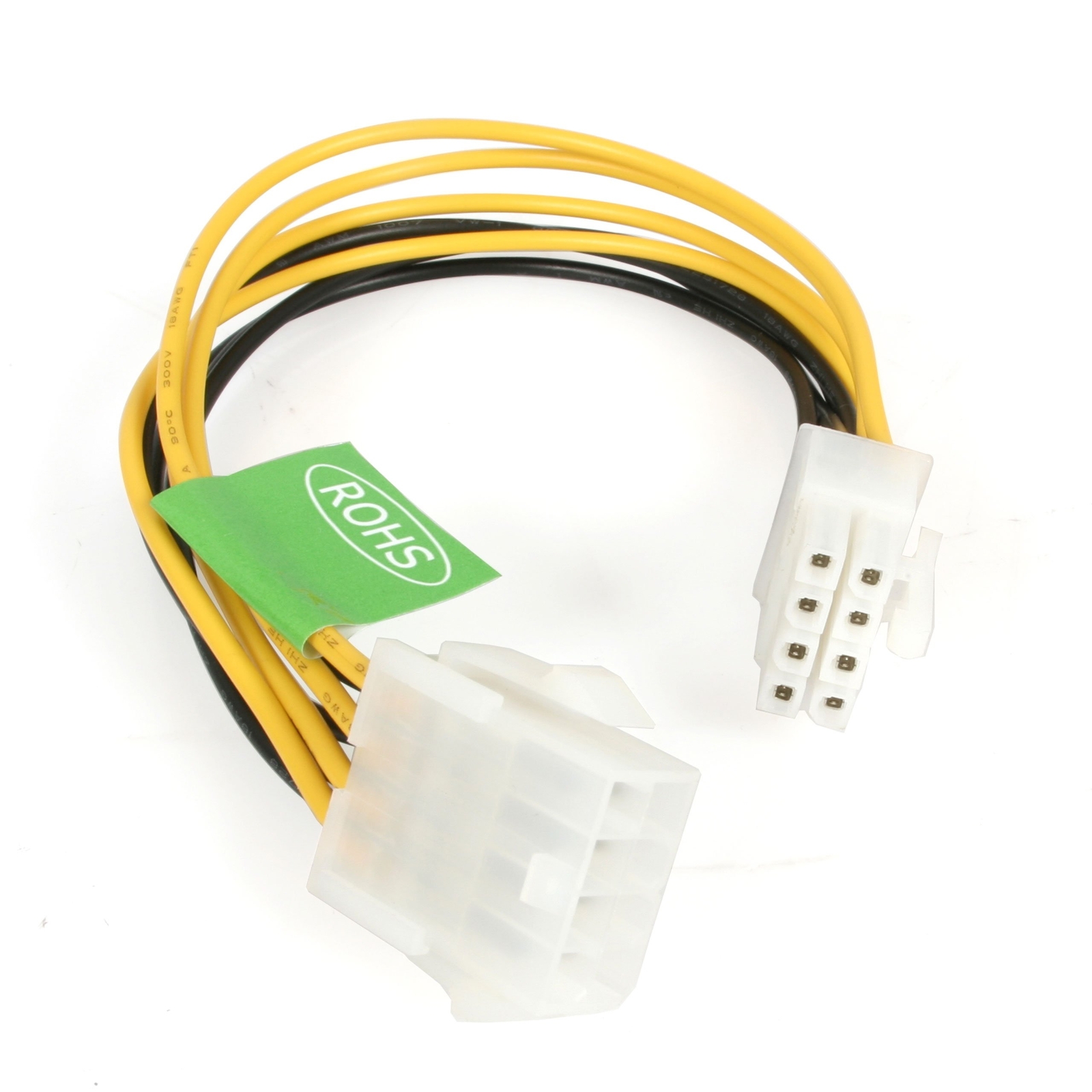 8" EPS 8 Pin Power Ext Cable