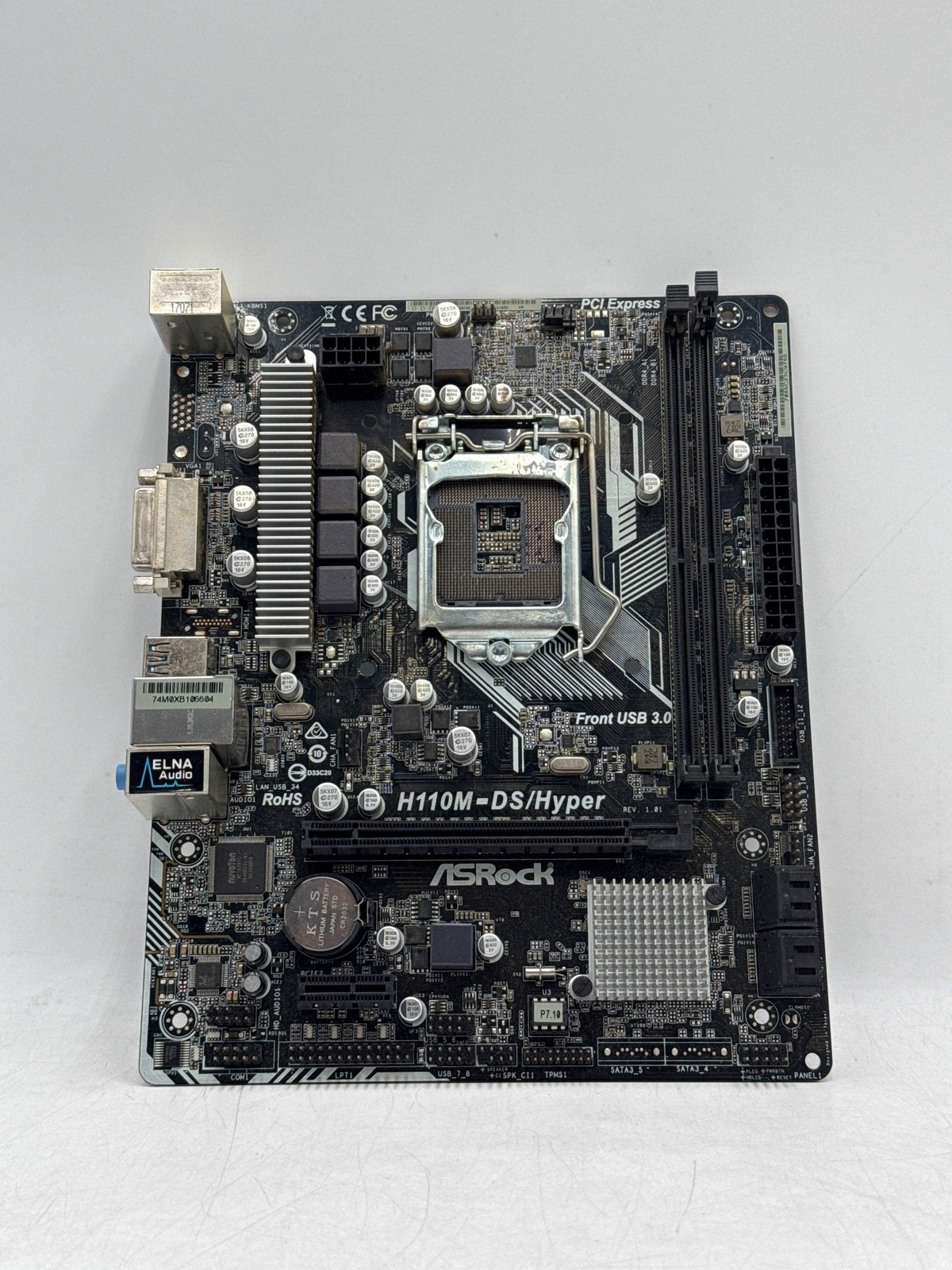 ASRock H110M-DS/HYPER Intel 1151 DDR4 mATX Motherboard - For parts