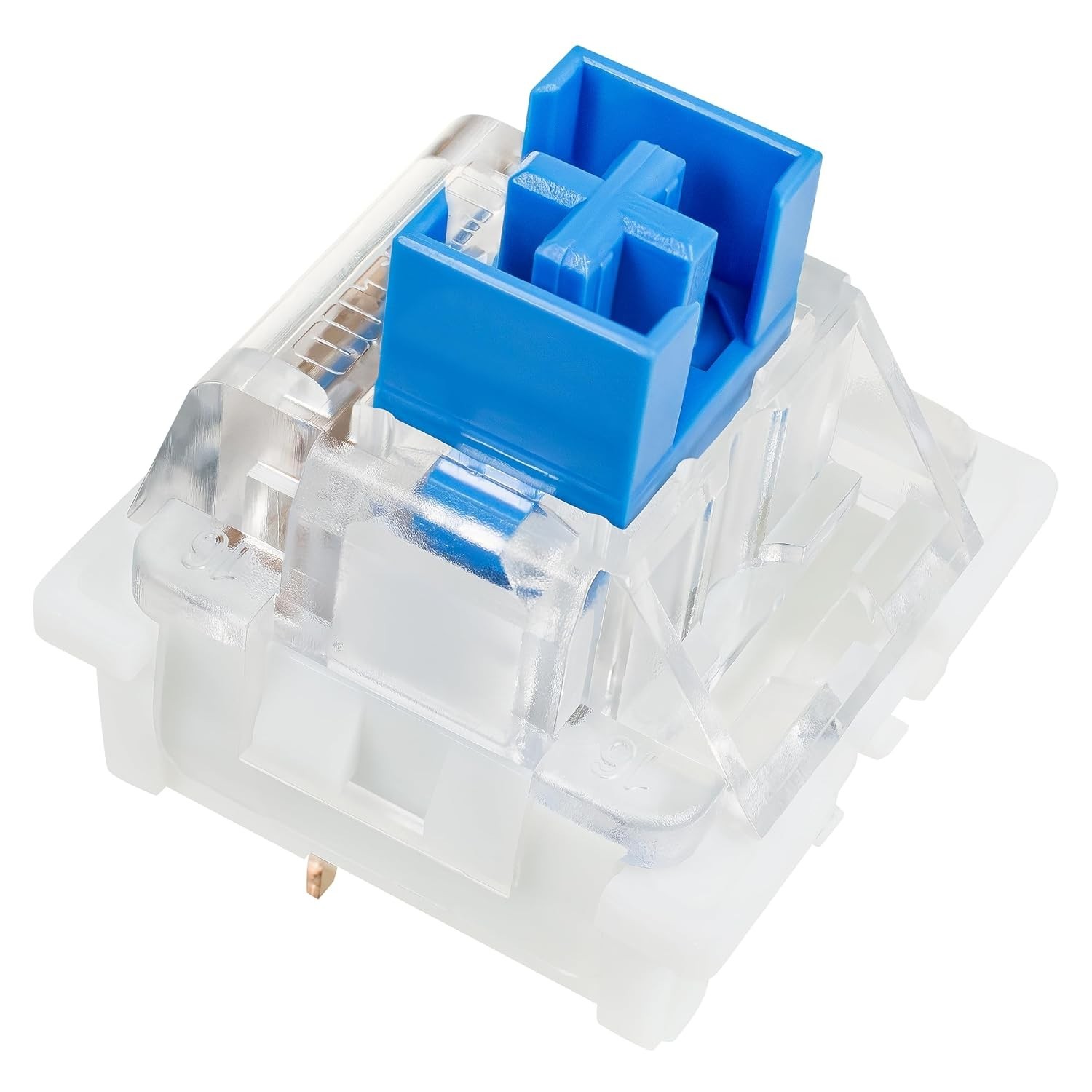Outemu Blue Switches 30-Pack 3-Pin Clicky & Tactile 50gf Dustproof RGB Key Sw...