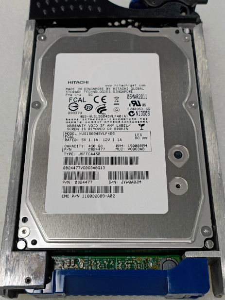 EMC CX4-120 450GB CX-4G15-450 005048951 005048849 005049032 450GB SAS 15K  3.5"