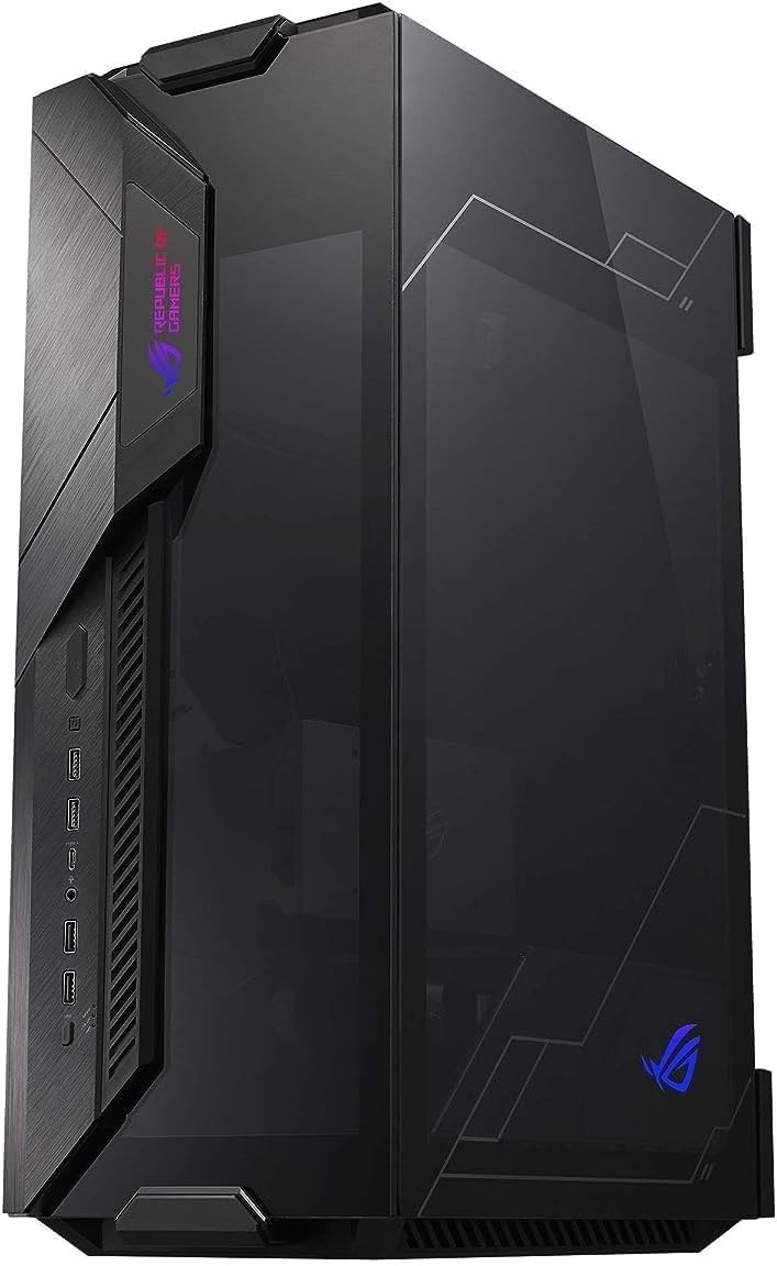 ASUS Rog Z11 Mini-ITX Gaming Case with Patented 11 Degree Tilt Design - Black