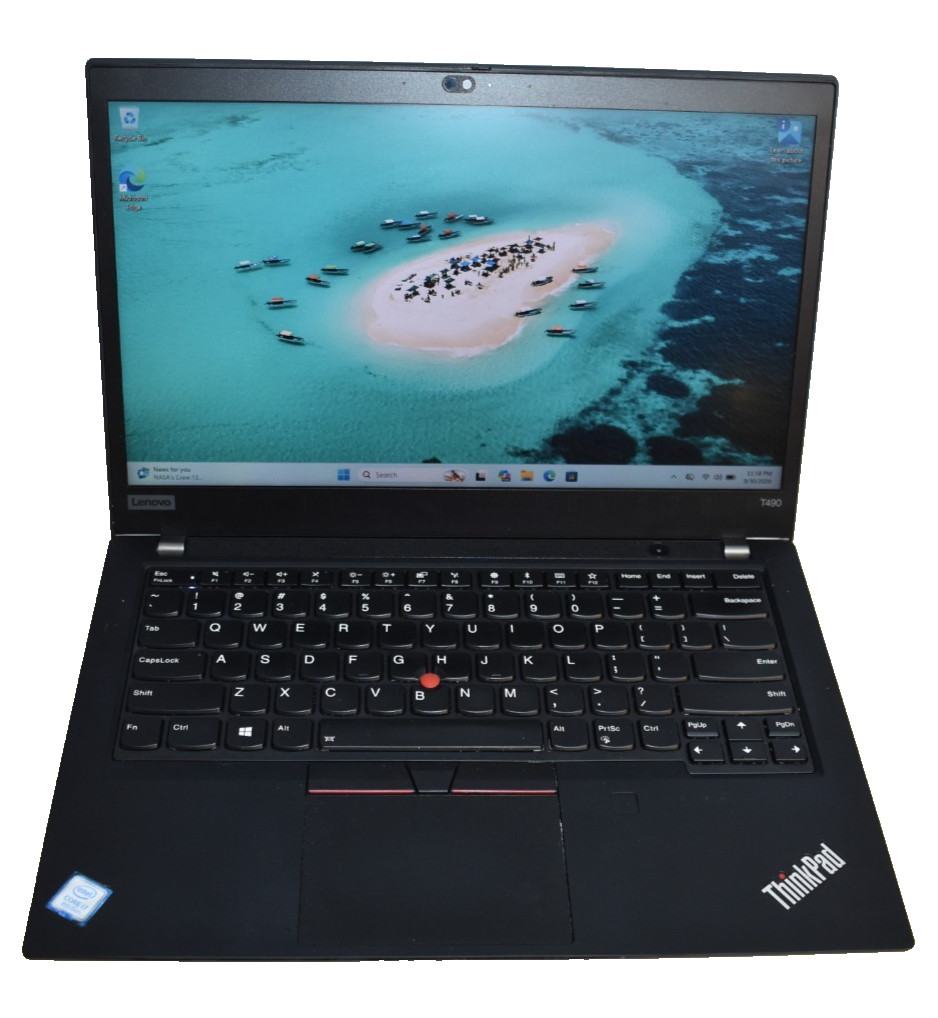 Lenovo Thinkpad T490 Quad Core i7-8565U 16GB RAM 512GB SSD Win 11 Touchscreen