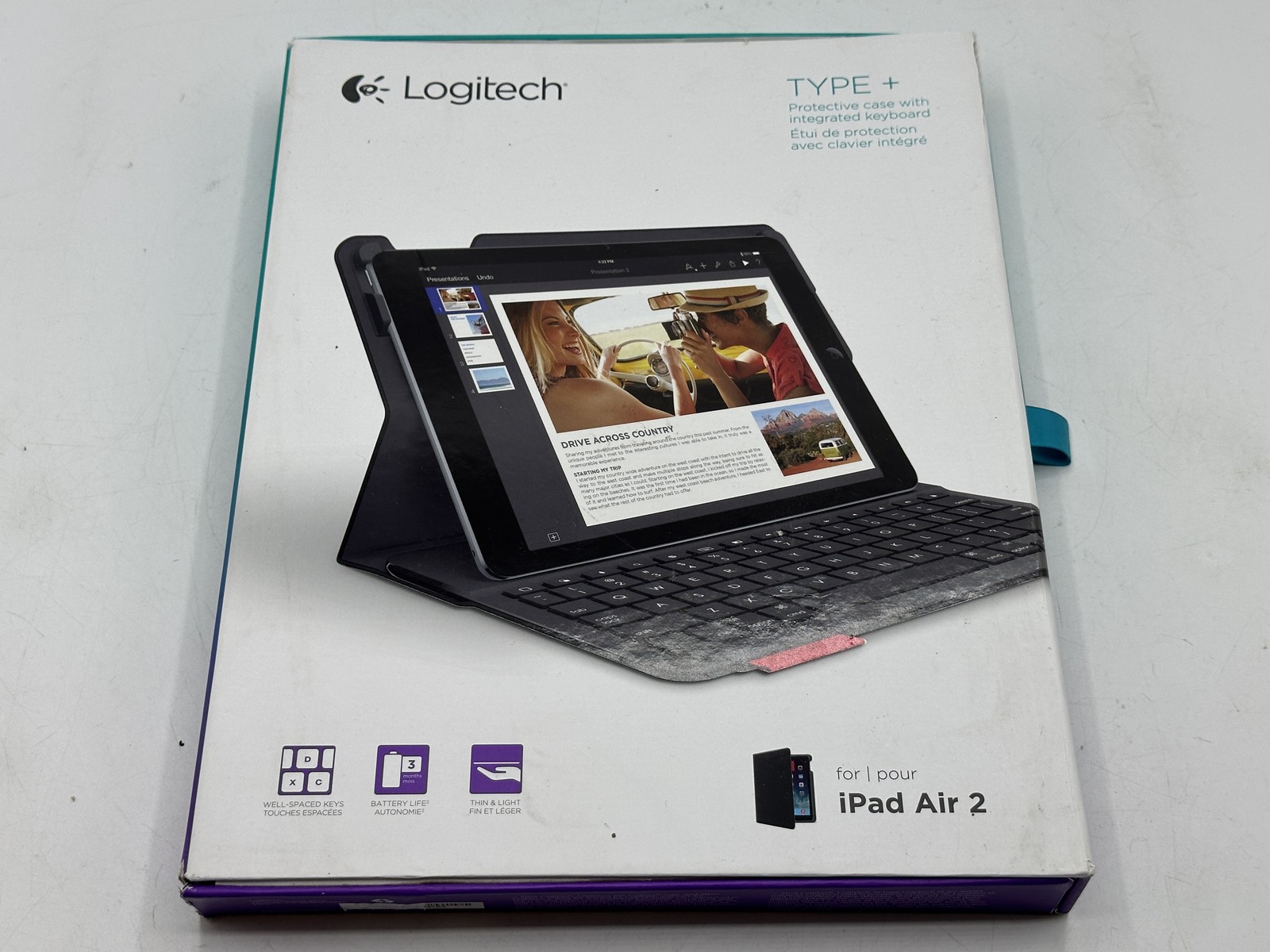 Logitech Type+ Protective Case Keyboard IPad Air 2 