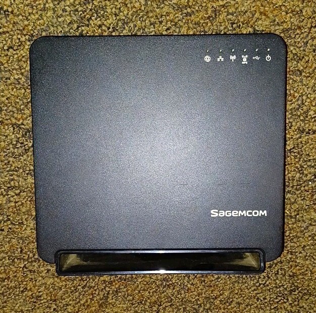 Sagemcom Fast 5260 WiFi Router Wired Ethernet 4 LAN Ports Black MPN 253584638