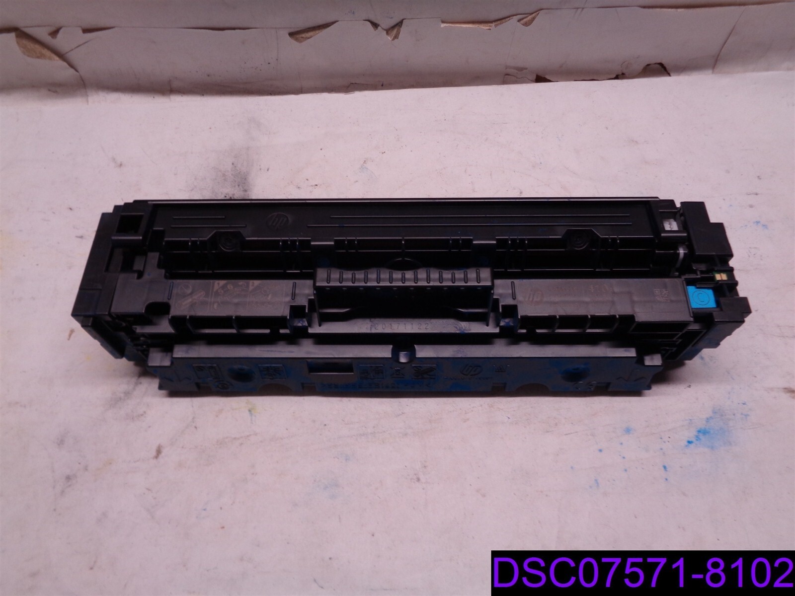 USED NEEDS FILLED Genuine HP Introductory Cyan Print Cartridge 410A CF411A